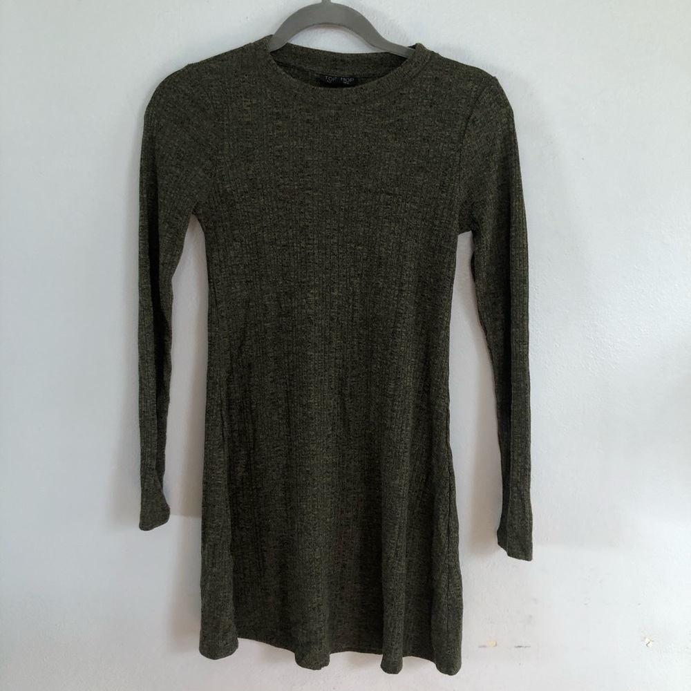 ☀️ Top Shop Long Sleeve Dress